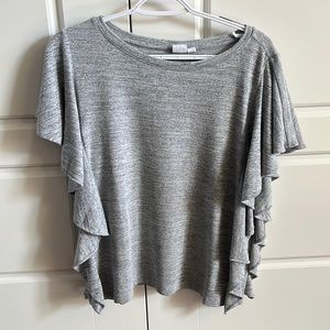 Gap ruffled blouse